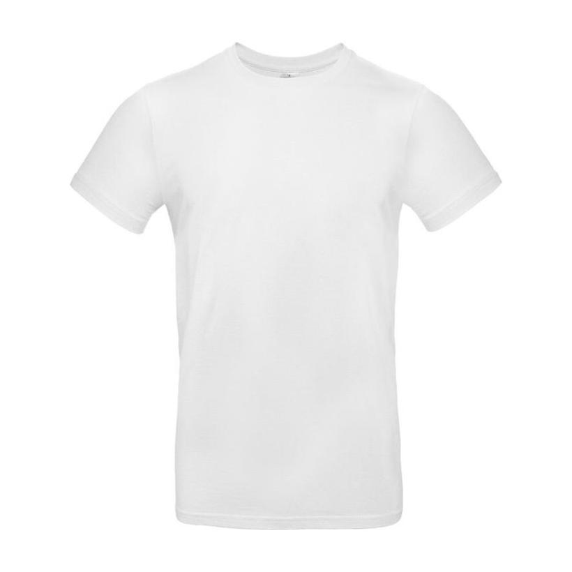 Tricou cu mânecă scurtă UNISEX E190  White
