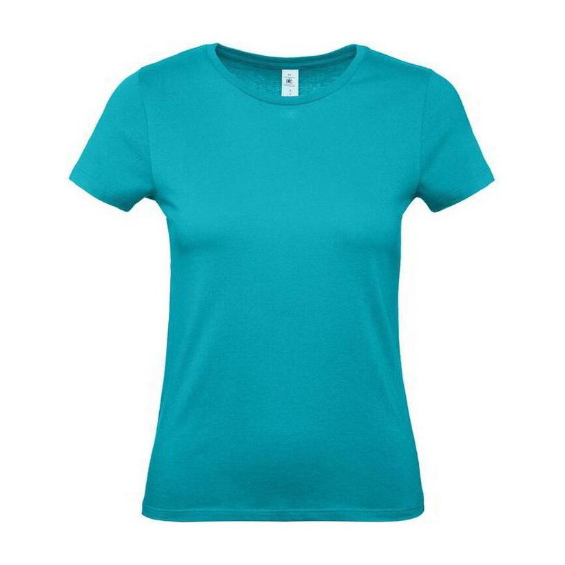 Tricou cu mânecă scurtă pentru femei E150  Albastru S