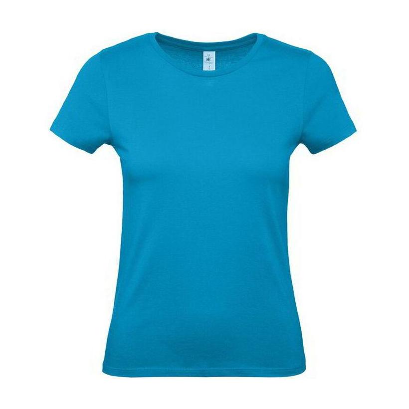 Tricou cu mânecă scurtă pentru femei E150  Albastru XS