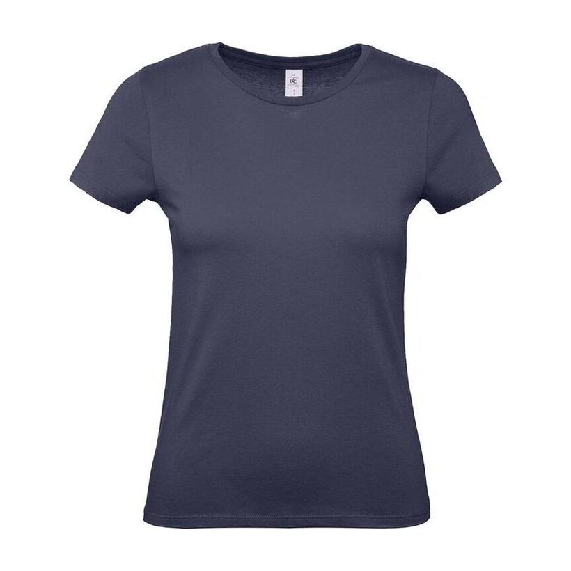 Tricou cu mânecă scurtă pentru femei E150  Albastru 3XL
