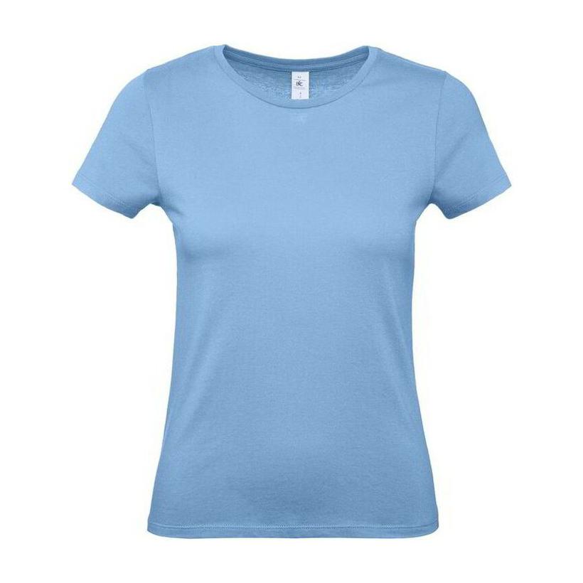 Tricou cu mânecă scurtă pentru femei E150  Albastru S