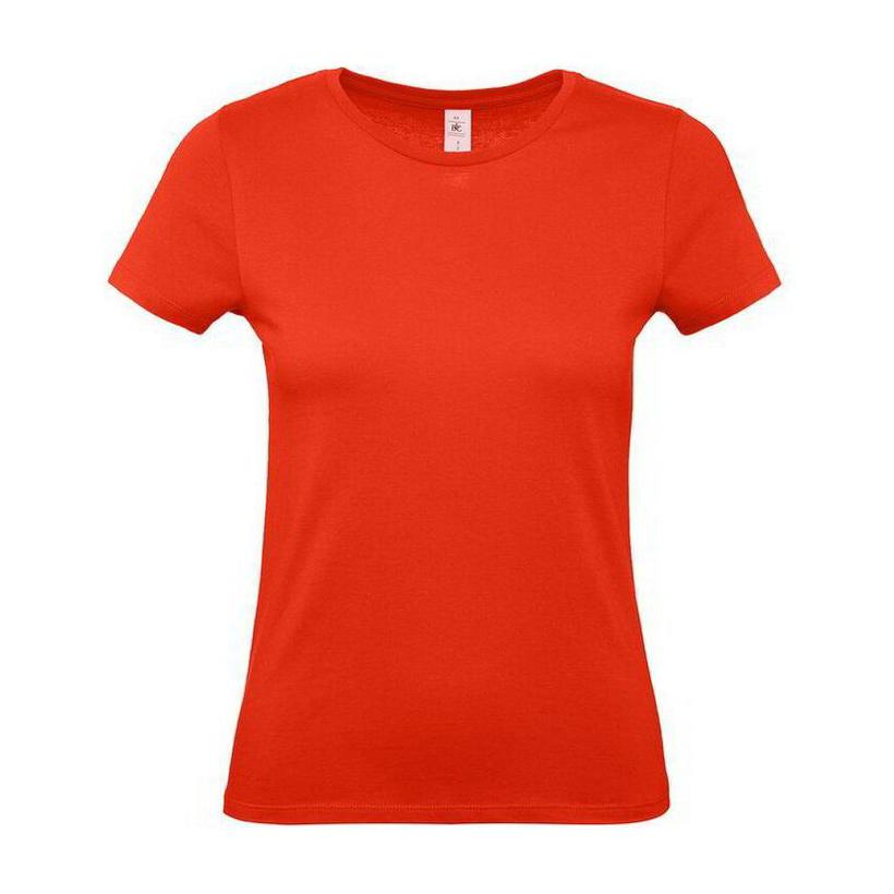 Tricou cu mânecă scurtă pentru femei E150  Rosu XL