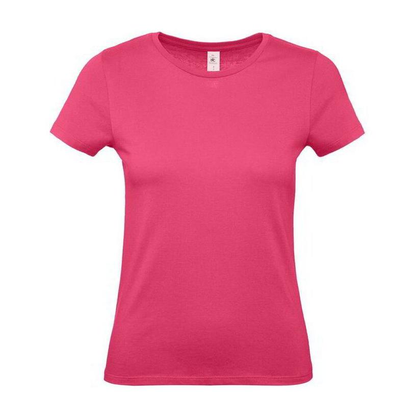 Tricou cu mânecă scurtă pentru femei E150  Roz XS