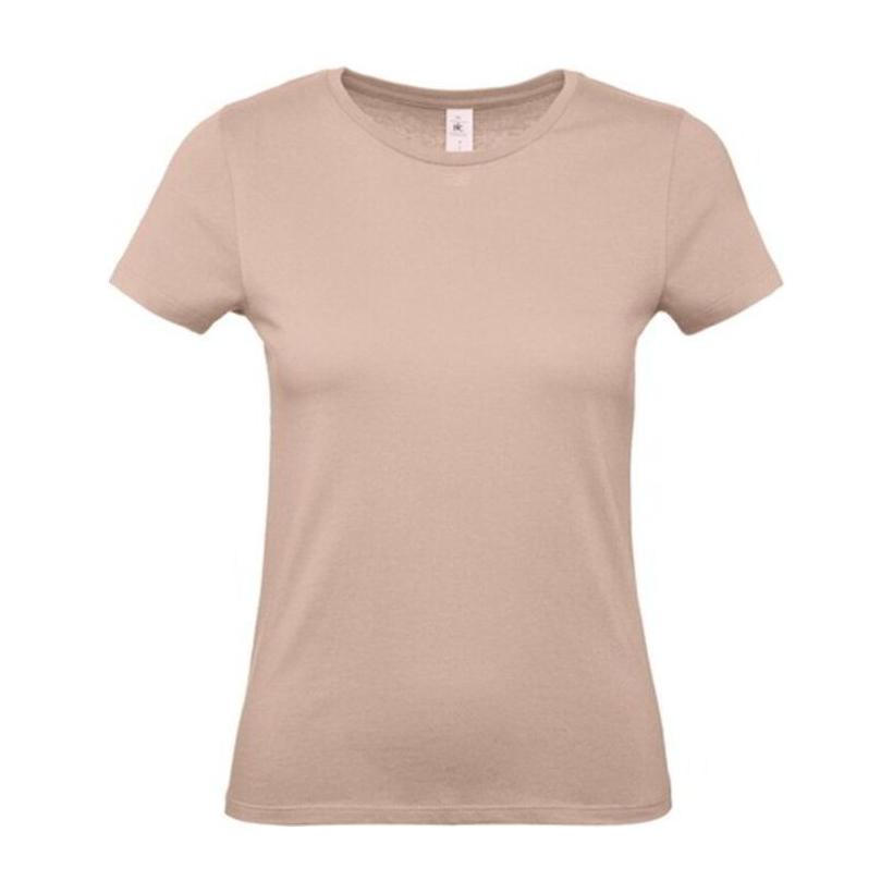 Tricou cu mânecă scurtă pentru femei E150  Roz L