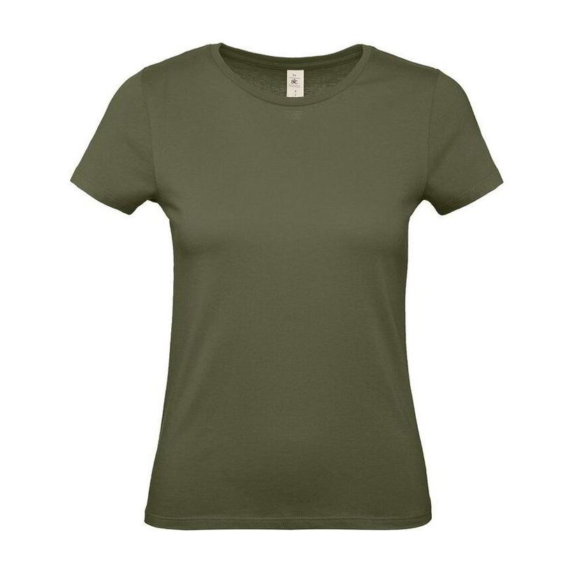 Tricou cu mânecă scurtă pentru femei E150  Verde XL