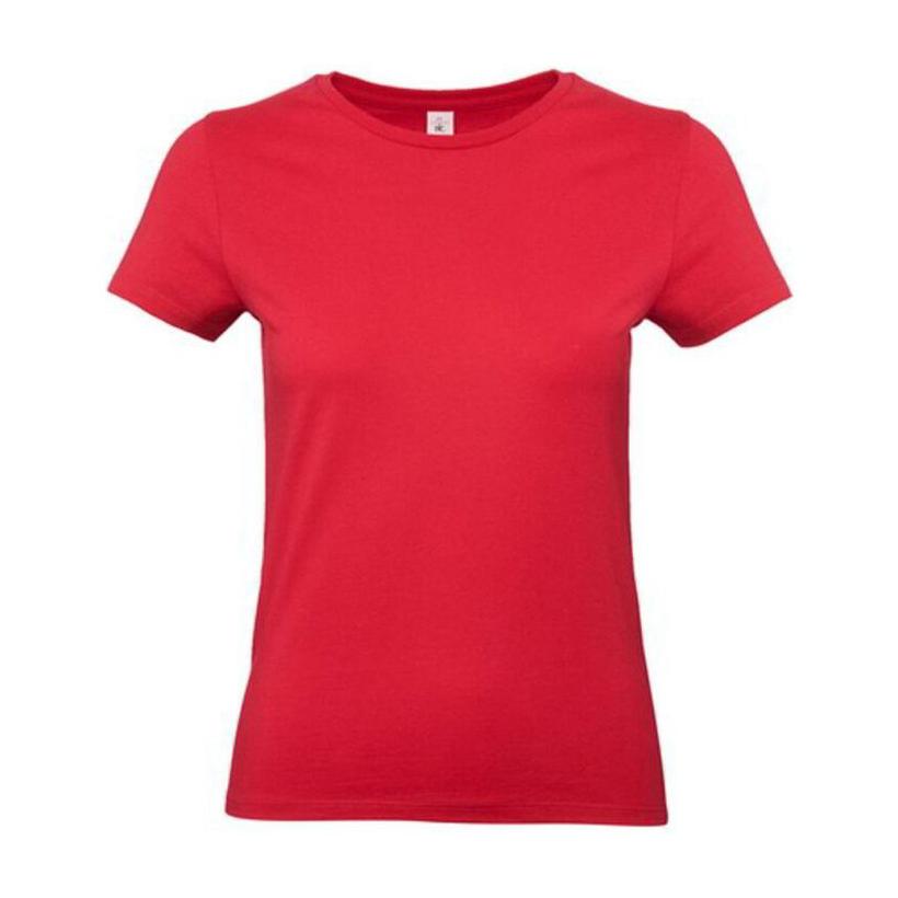 Tricou cu mânecă scurtă pentru femei E190 Rosu