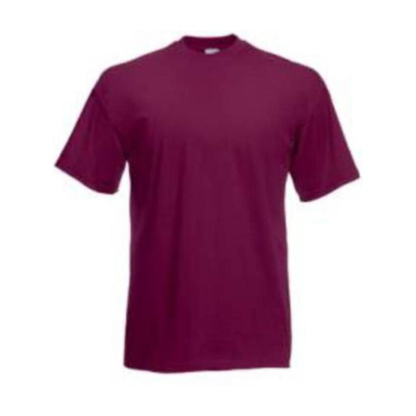 Tricou cu mânecă scurtă pentru bărbați Valueweight Bordeaux XXL