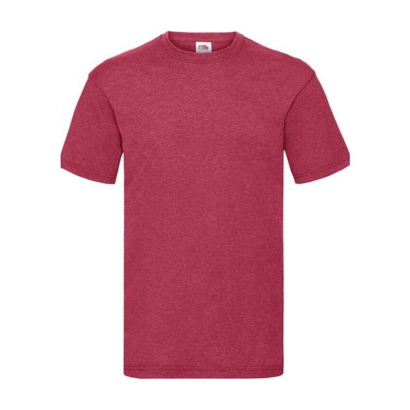 Tricou cu mânecă scurtă pentru bărbați Valueweight Rosu 3XL