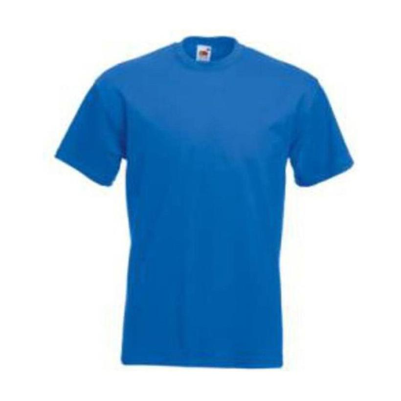 Tricou cu mânecă scurtă pentru bărbați Super Premium  Albastru