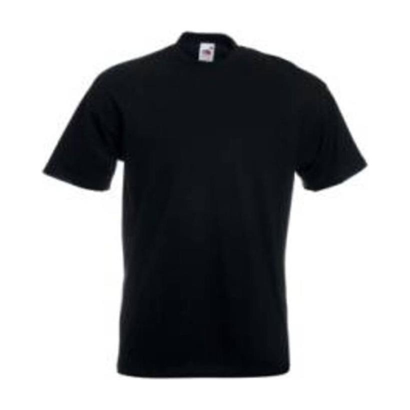 Tricou cu mânecă scurtă pentru bărbați Super Premium  Negru