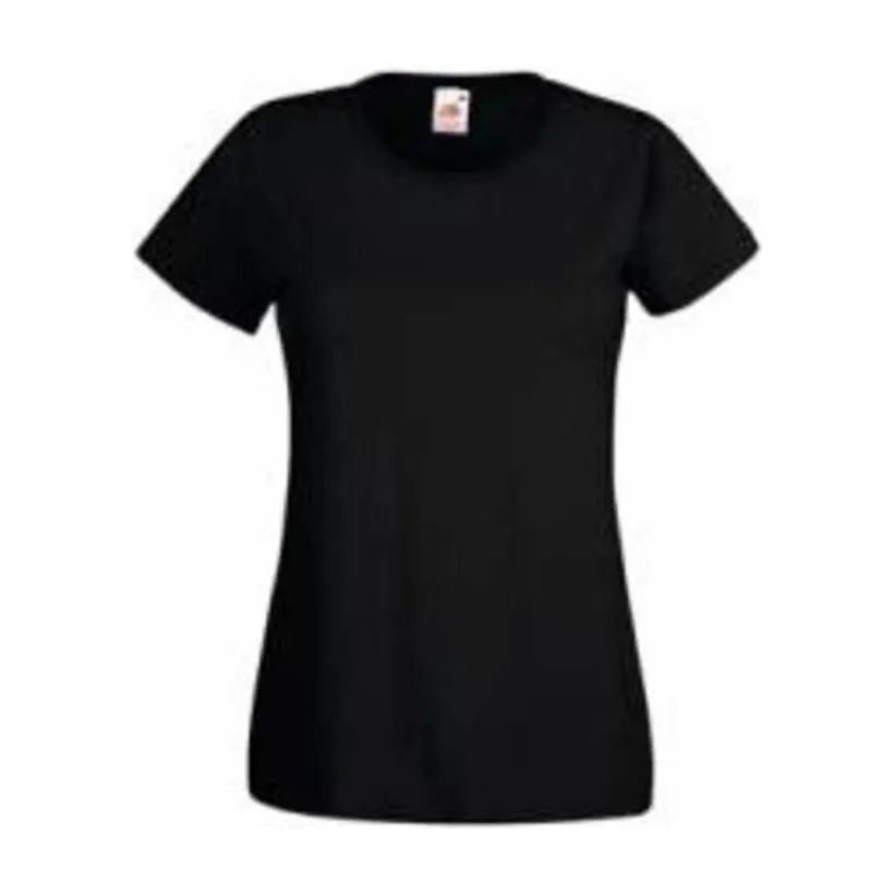 Tricou cu mânecă scurtă pentru femei Valueweight Negru L