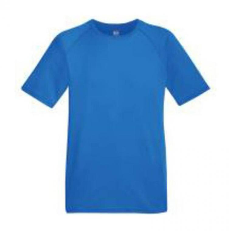 Tricou cu mânecă scurtă pentru bărbați Performance Albastru L