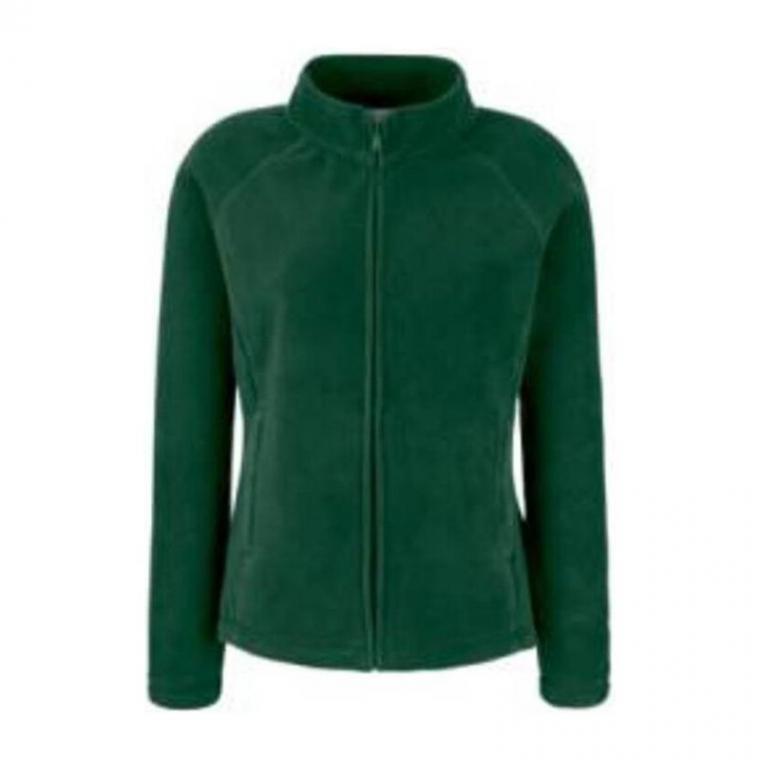 Jachetă cu fermoar pentru femei Verde L