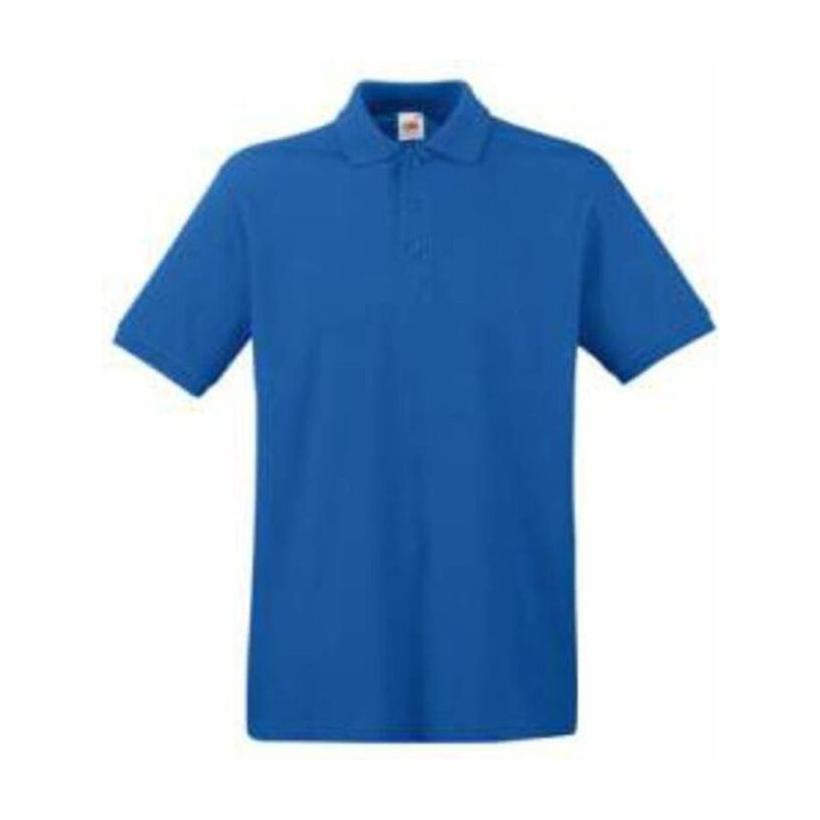Tricou Polo cu mânecă scurtă pentru bărbați Pique Albastru XXL