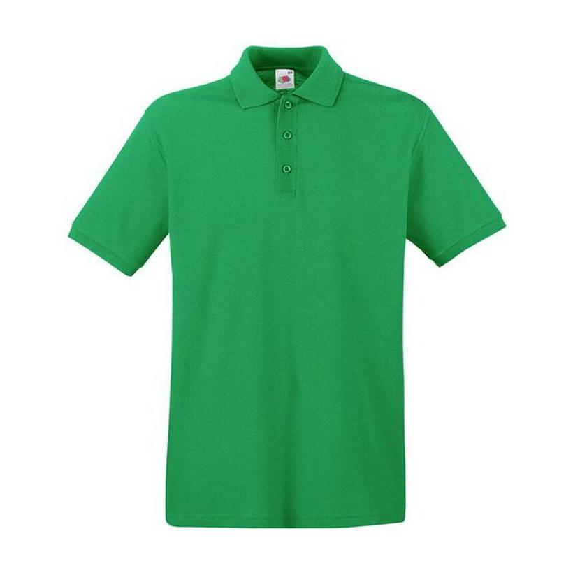 Tricou Polo cu mânecă scurtă pentru bărbați Pique Verde