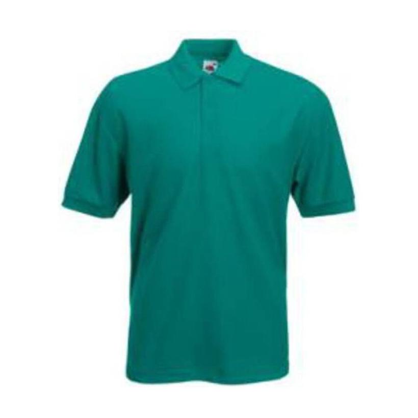 Tricou Polo cu mânecă scurtă pentru bărbați 65 / 35 Verde XL