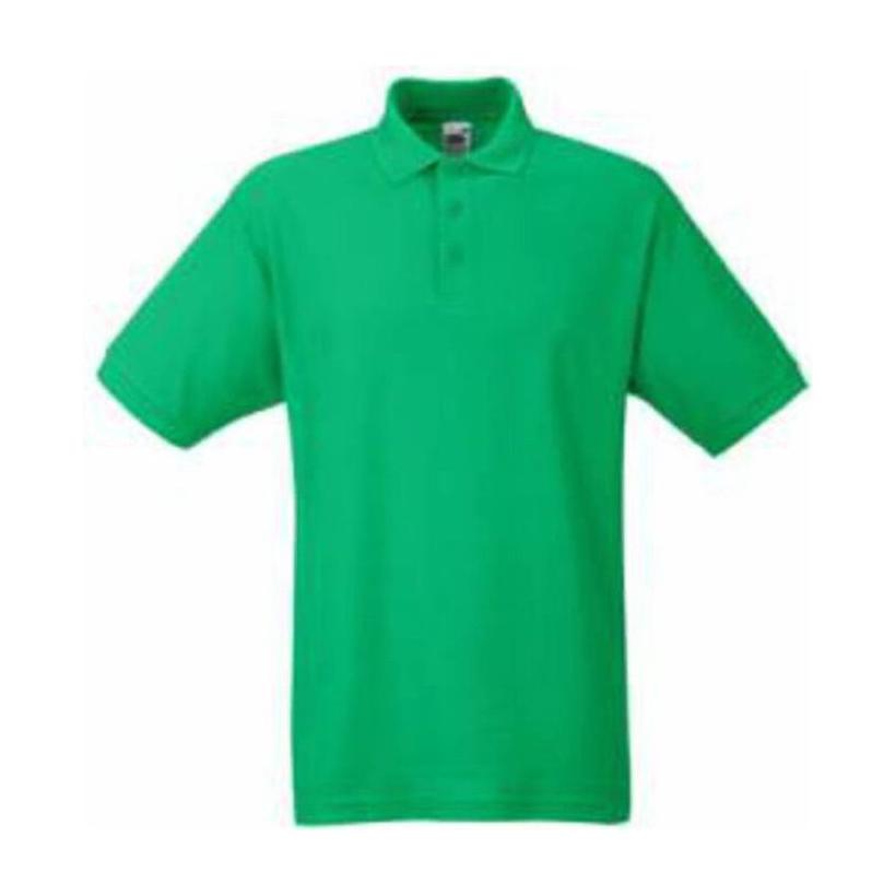 Tricou Polo cu mânecă scurtă pentru bărbați 65 / 35 Verde 3XL