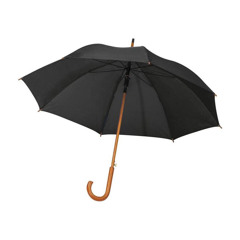 Umbrelă Hasselt RPET Negru