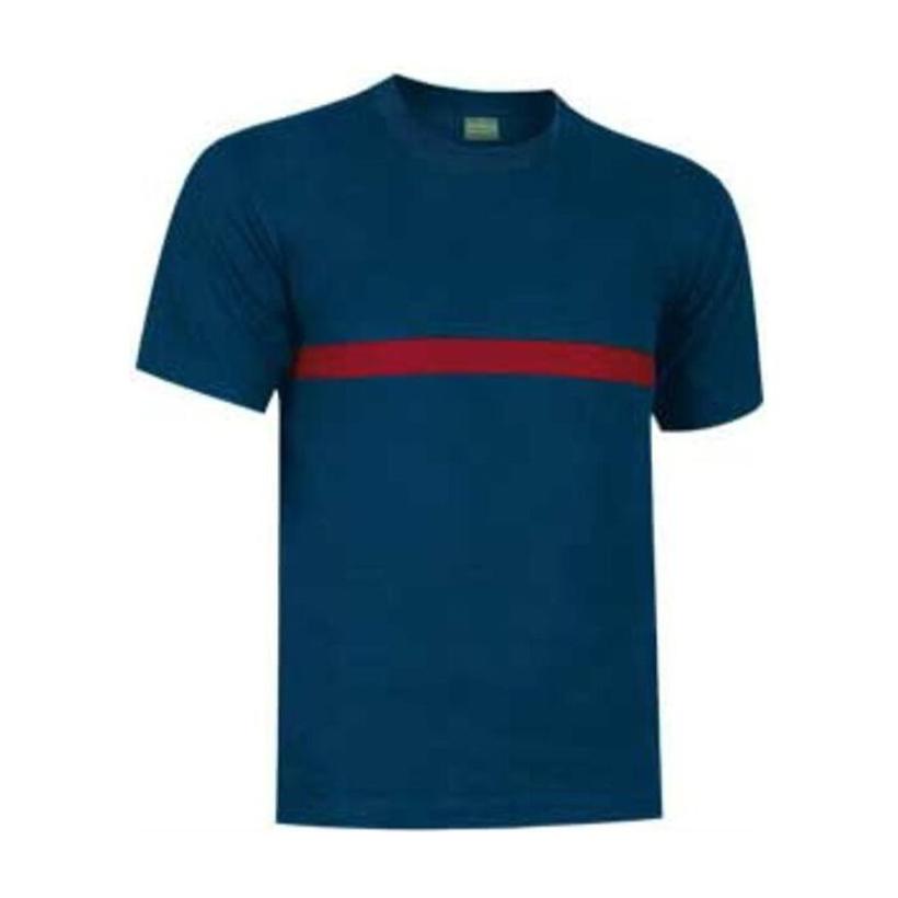 Tricou imprimat Server Orion Navy Blue - Lotto Red