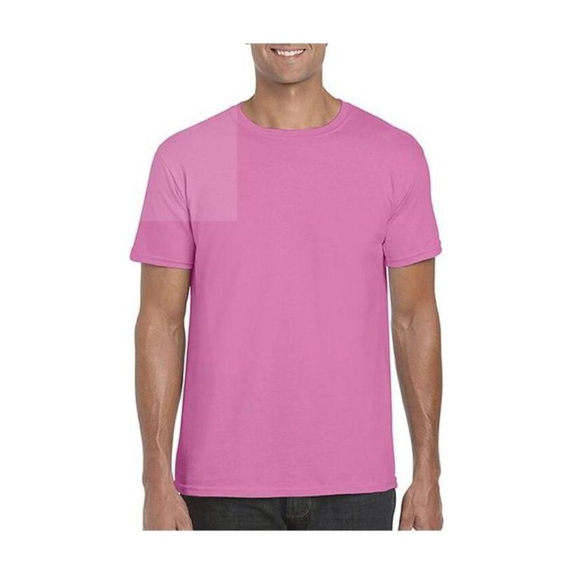 Tricou pentru adulți Softstyle Roz S