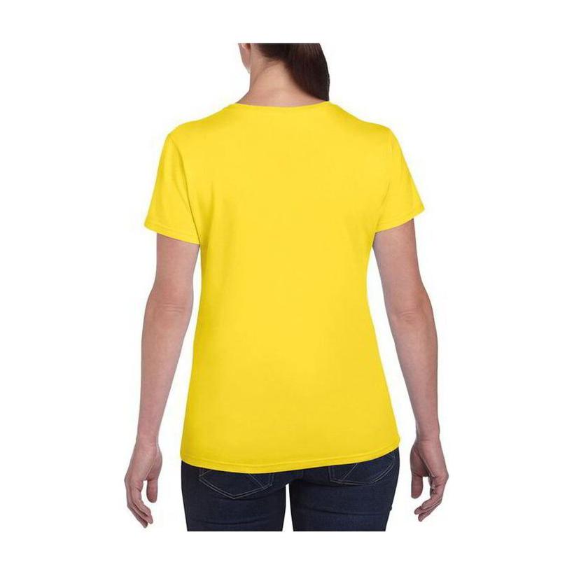 Tricou pentru femei din bumbac Galben XL