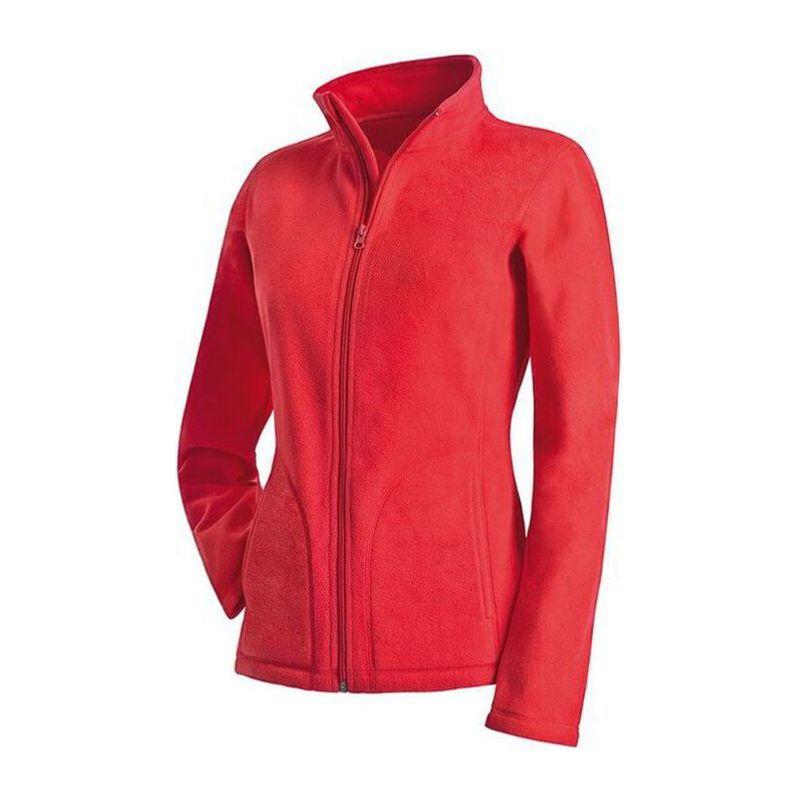Jachetă Fleece Rosu