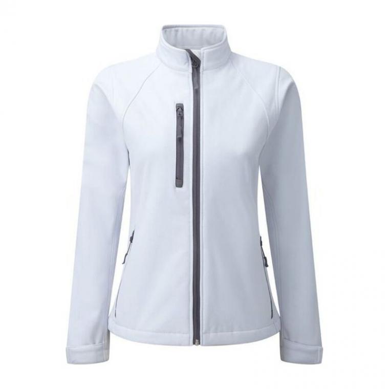 Jachetă pentru femei Softshell  alb XXL