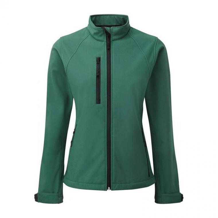 Jachetă pentru femei Softshell  Verde 4XL