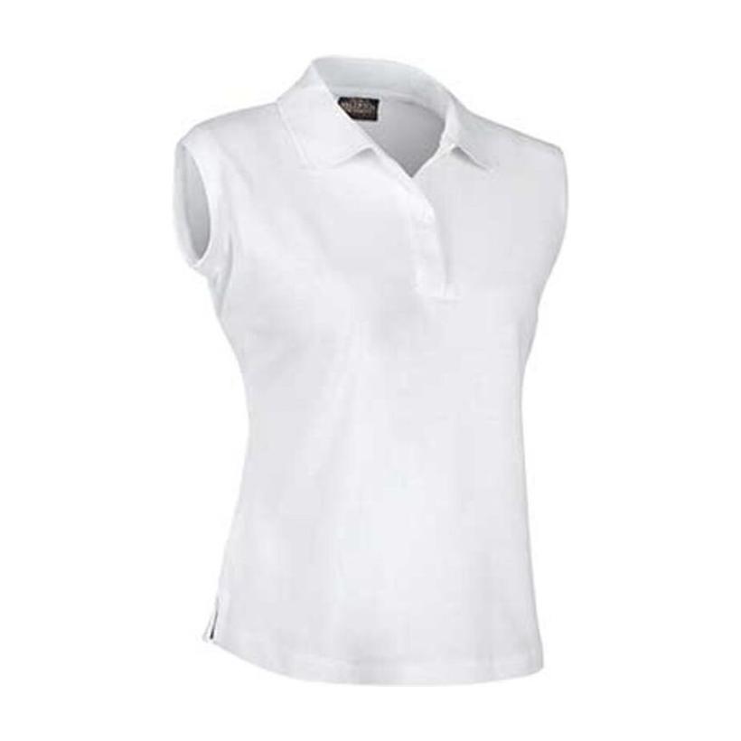 Tricou Polo pentru femei top Vega alb XL