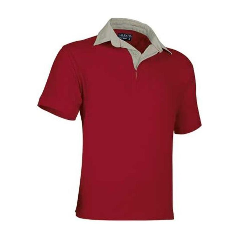 Tricou Polo Rugby Tackle Rosu S