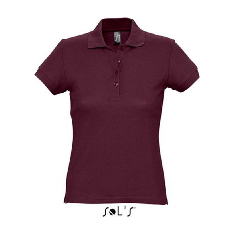 Tricou Polo pentru femei Sol's Passion Bordeaux XL