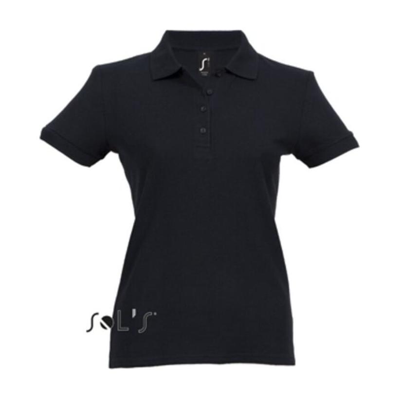 Tricou Polo pentru femei Sol's Passion Negru XL