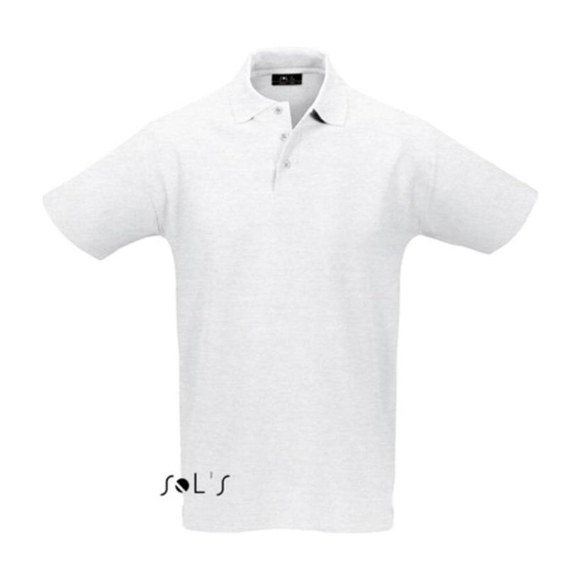 Tricou Polo pentru bărbați Sol's Spring Iimen's Pique Gri XL