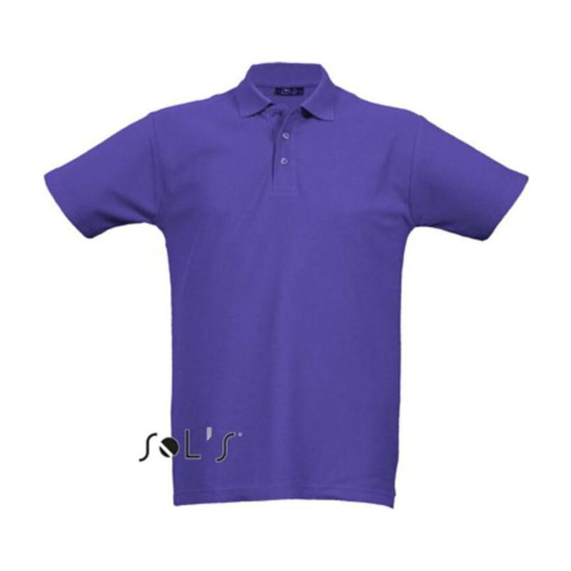Tricou Polo pentru bărbați Sol's Spring Iimen's Pique Mov XL