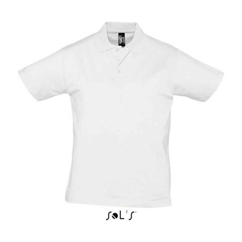 Tricou Polo pentru bărbați Prescott alb M