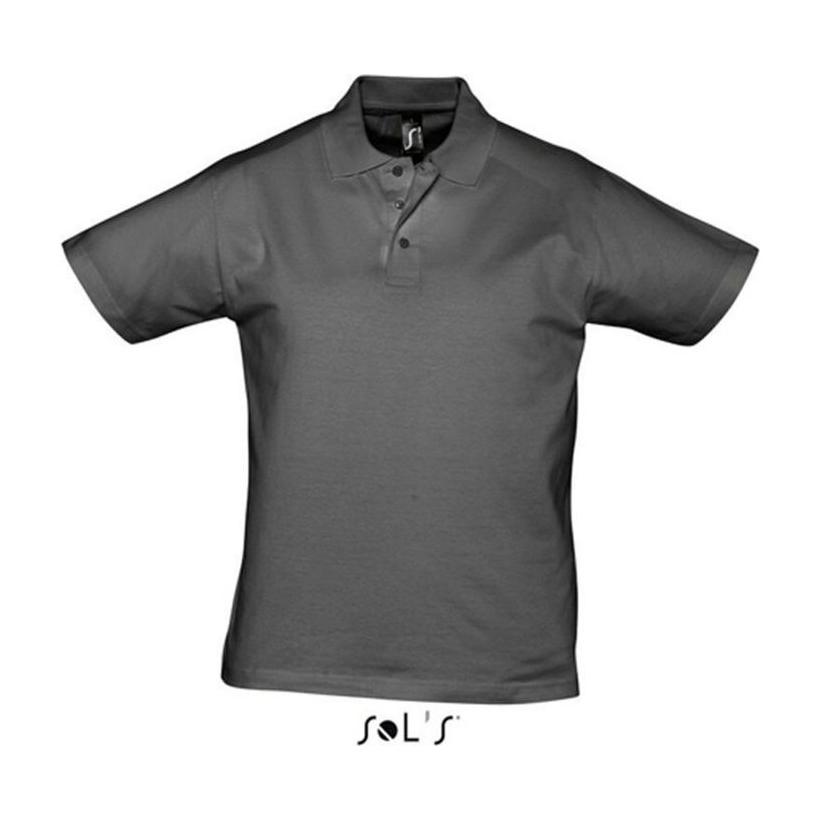Tricou Polo pentru bărbați Prescott Gri XL