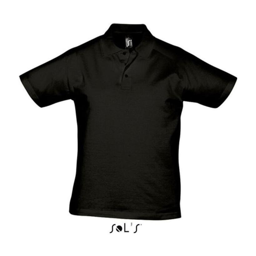Tricou Polo pentru bărbați Prescott Negru XXL