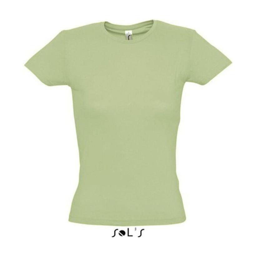 Tricou pentru femei Sol's Miss Verde XXL