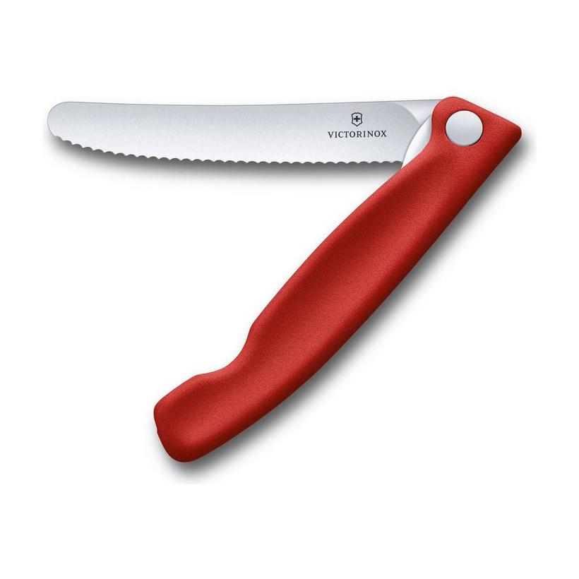 Cuțit de gătit pliabil Victorinox Swiss Classic 11c Roșu
