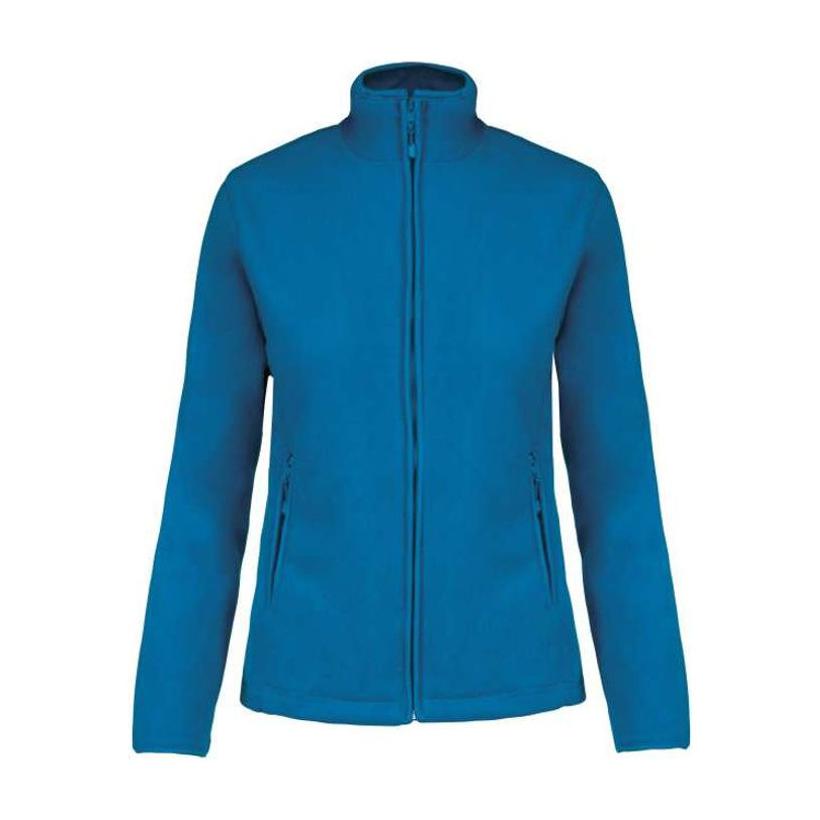 Jacheta fleece cu fermoar pentru femei Maureen Tropical Blue XS