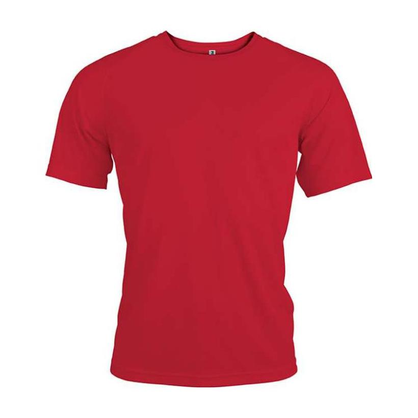 Tricou sport cu mânecă scurtă pentru bărbați Rosu