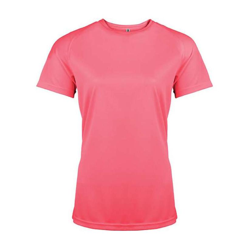Tricou sport cu mânecă scurtă pentru femei Fluorescent Pink