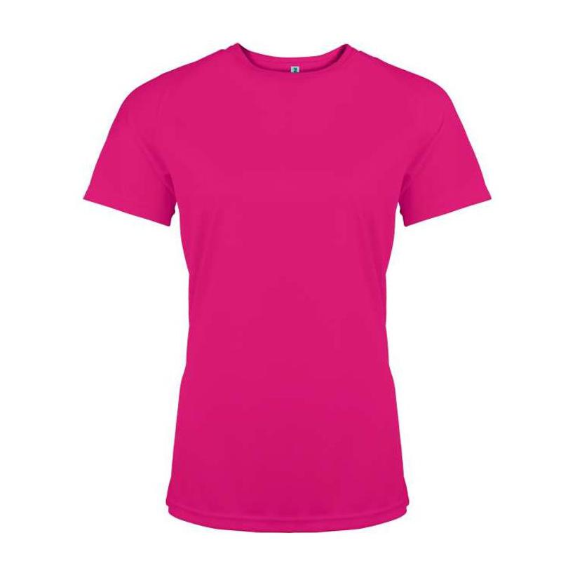 Tricou sport cu mânecă scurtă pentru femei Roz