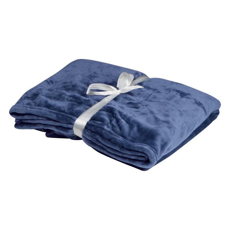 Pătură din flannel Kaunas Albastru închis