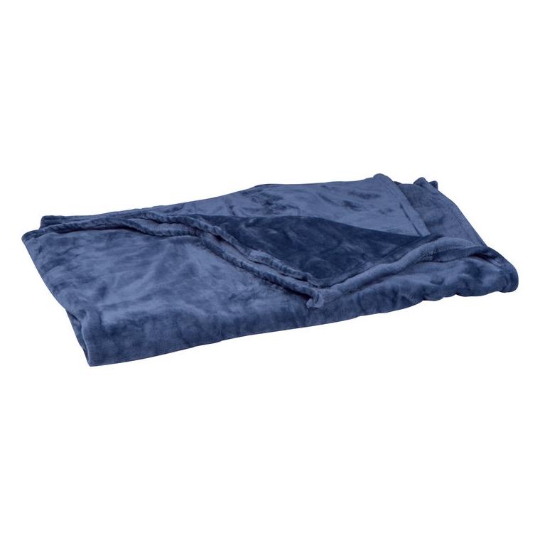 Pătură din flannel Kaunas Albastru închis 150 × 200