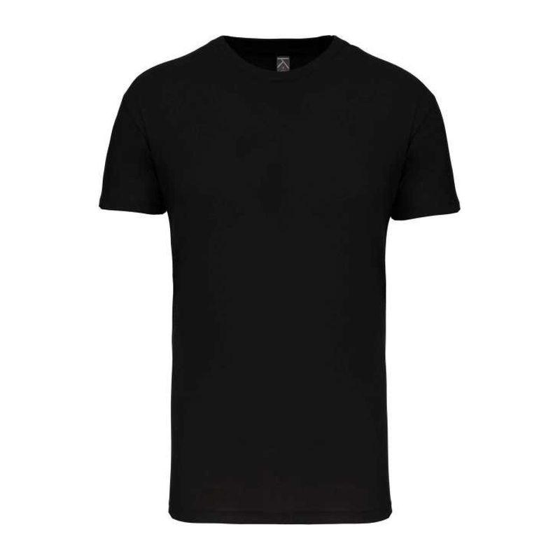 Tricou cu guler rotund pentru bărbați Bio150IC Negru XL
