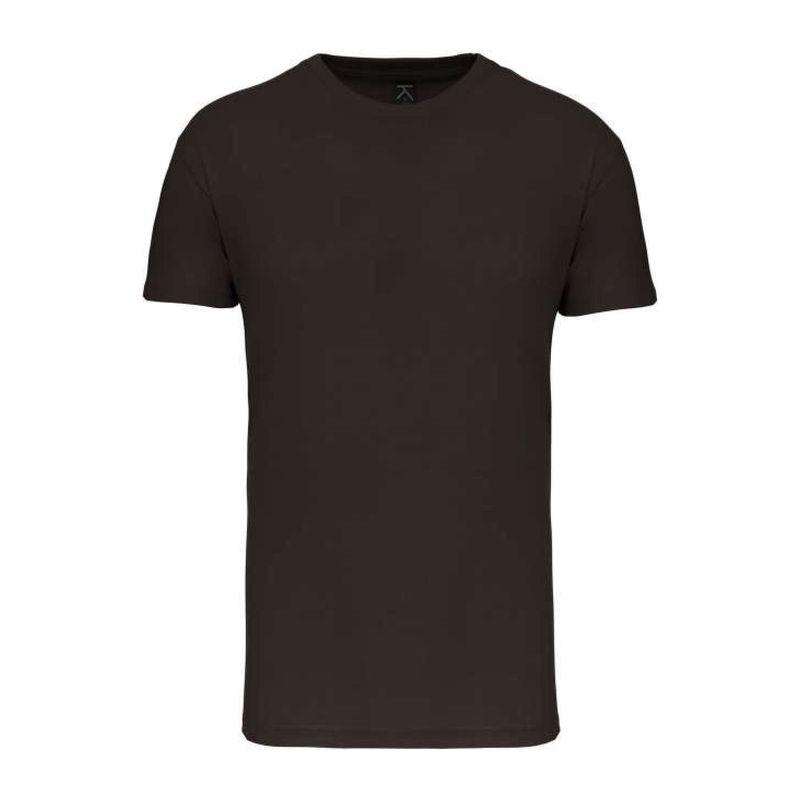 Tricou cu guler rotund pentru bărbați Bio150IC Dark Khaki XL
