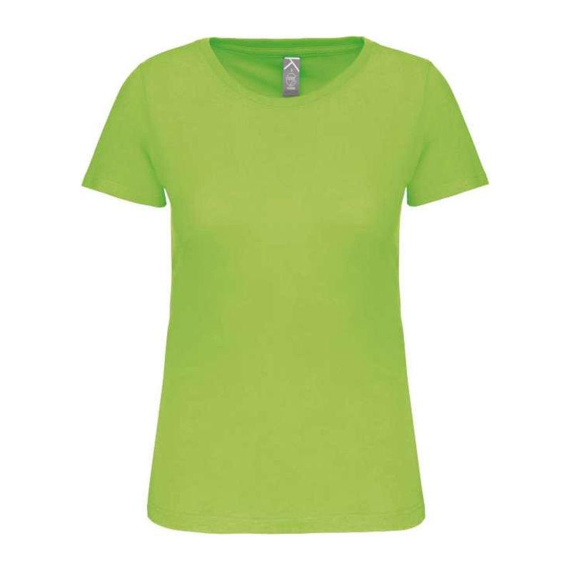 Tricou cu guler rotund pentru femei Bio150IC Verde S