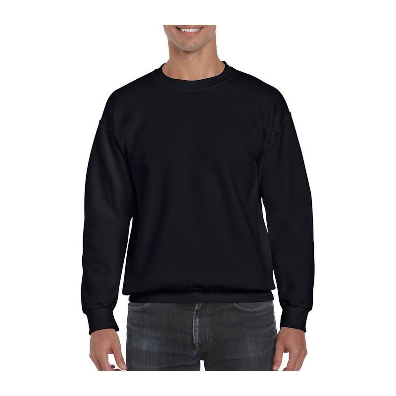 Bluza cu guler rotund pentru bărbați Gildan DryBlend® Negru XL