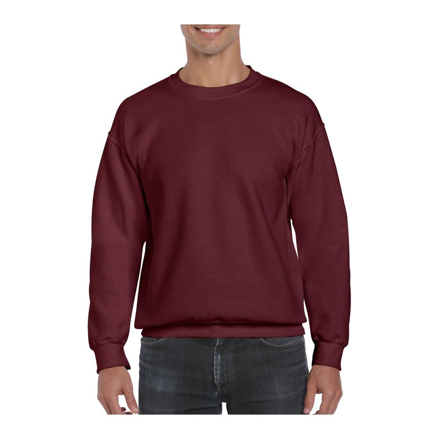 Bluza cu guler rotund pentru bărbați Gildan DryBlend® Rosu S